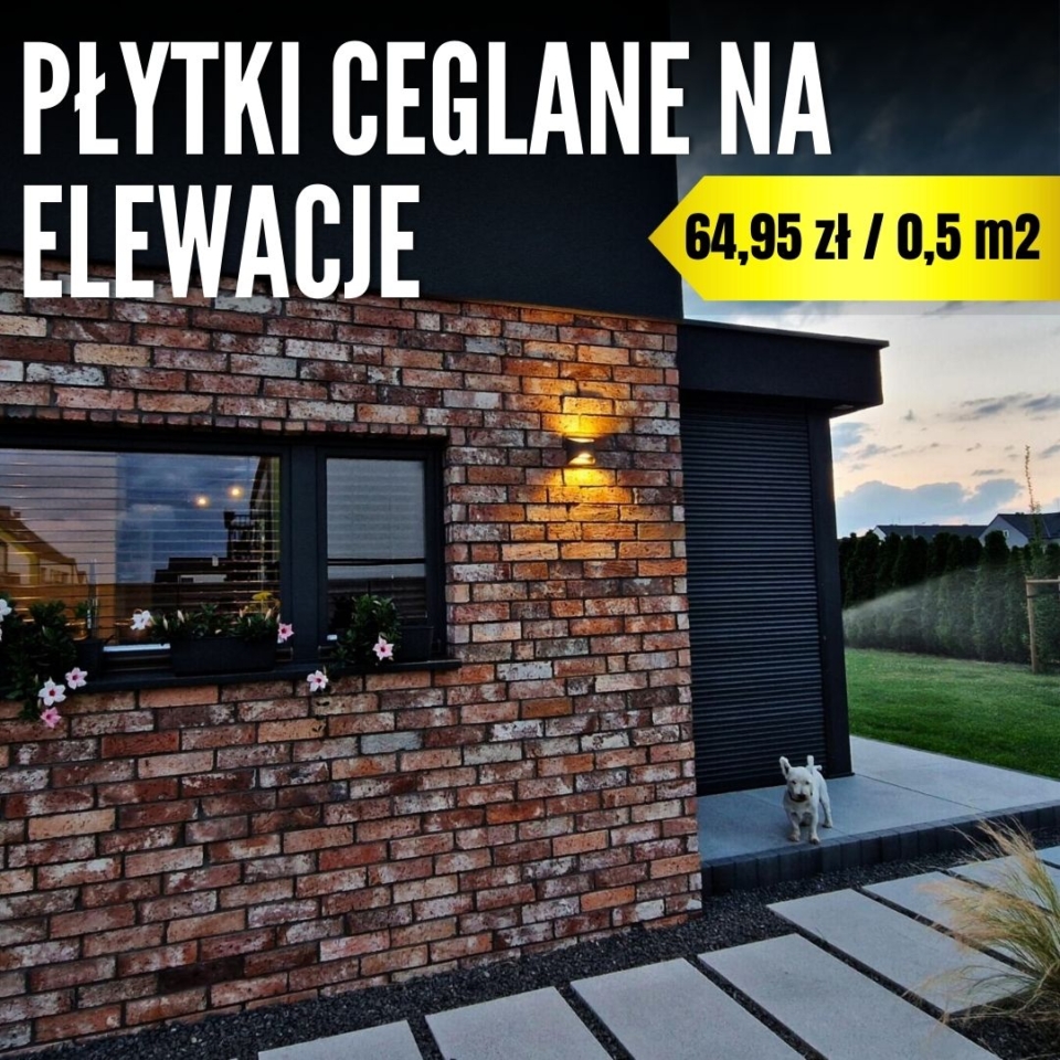 Cegła Elewacyjna Lico Modern Loft Silesia