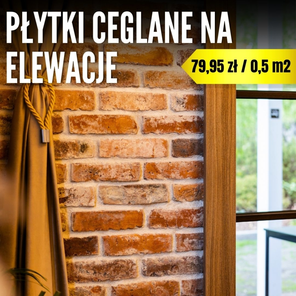 Cegła Elewacyjna Lico Klasyczne Silesia