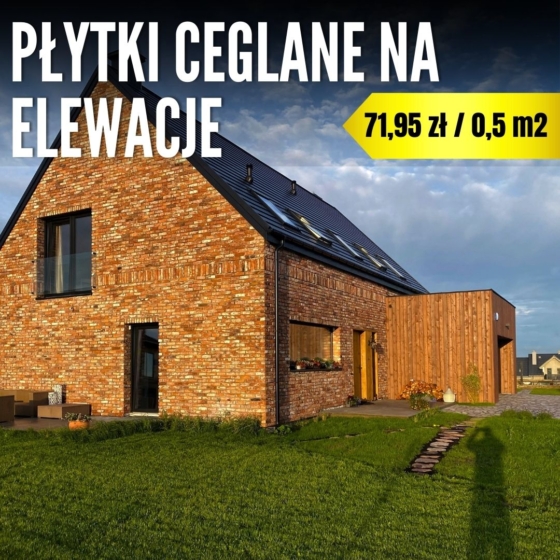 Cegła Elewacyjna Lico Klasyczne Częstochowskie