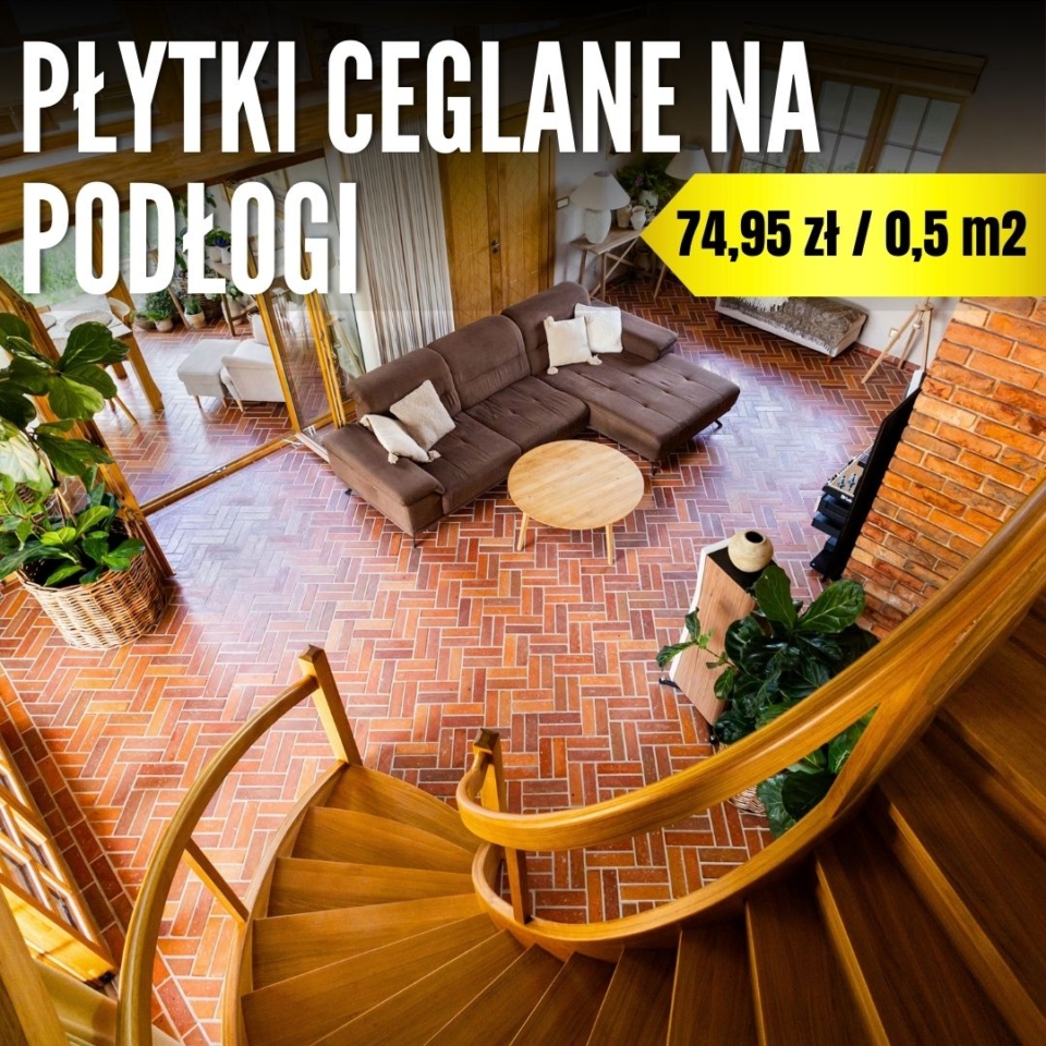 Cegła na Podłogę - Terakota Staropolska